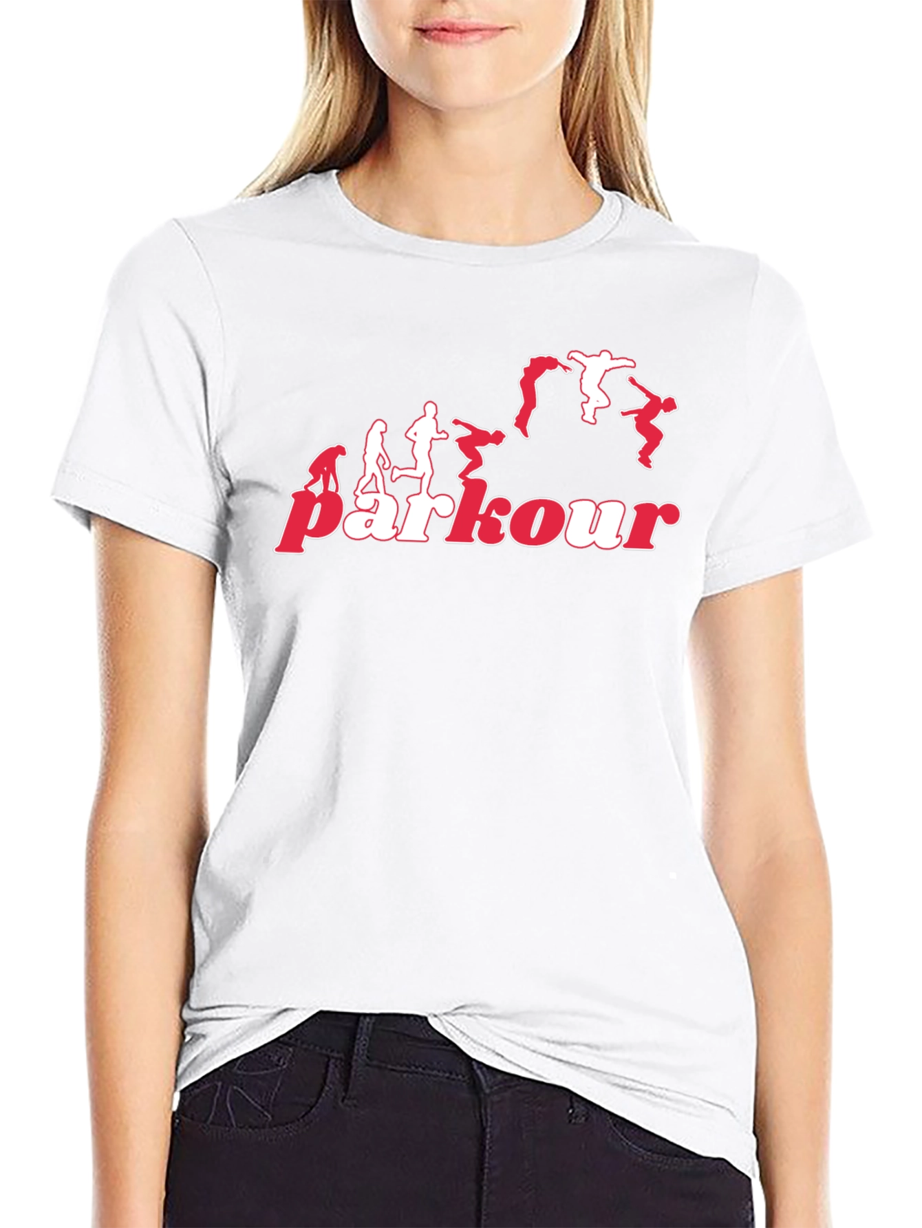 Parkour Evolution Black T-Shirt