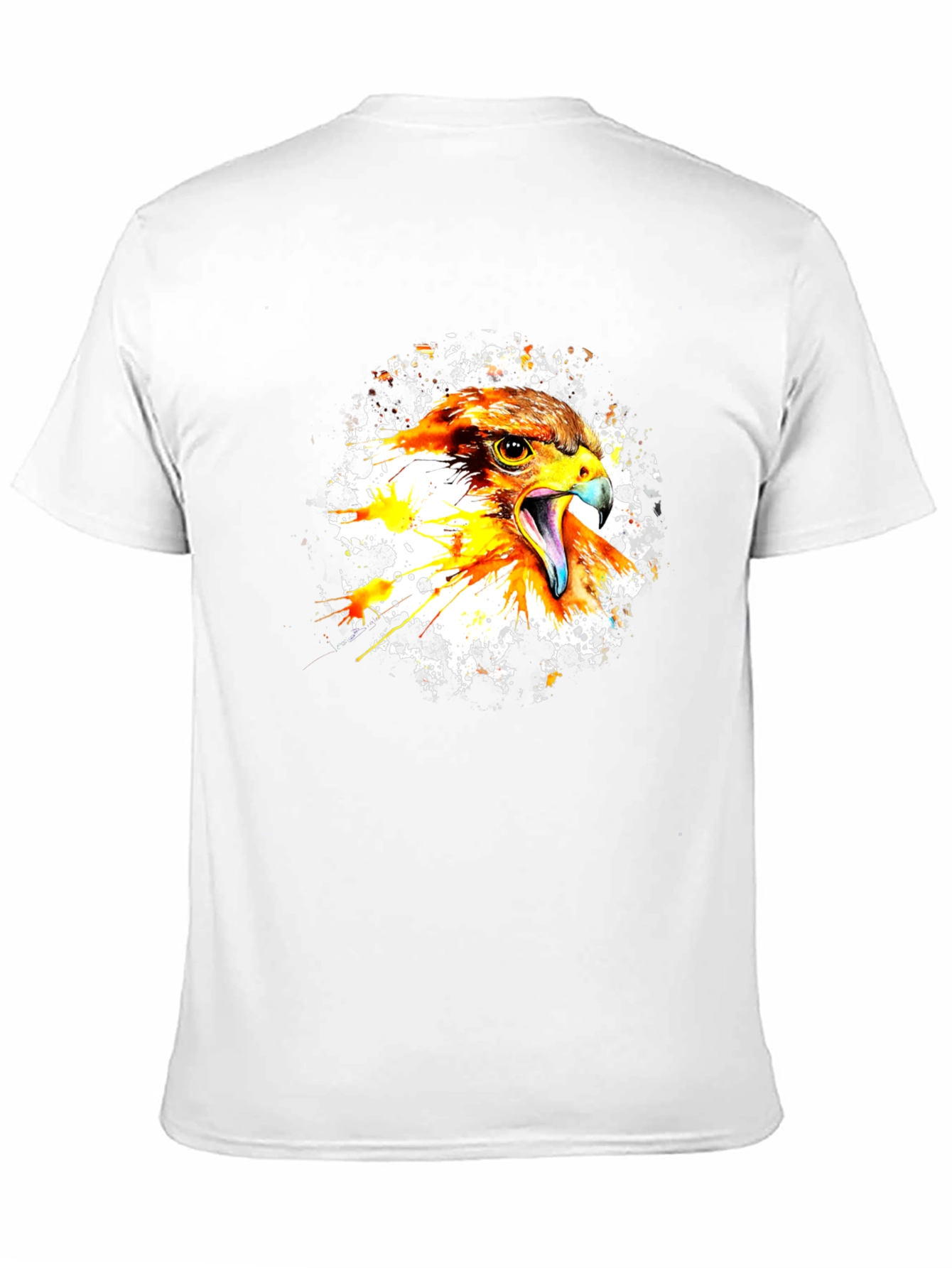 Eagle Splash Graphic Tee - Bold Style