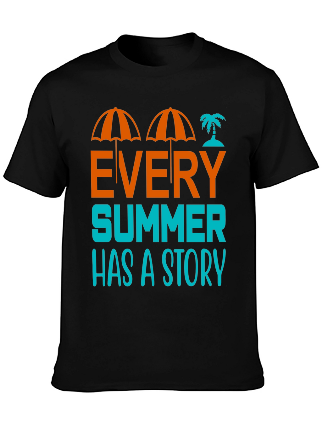 Summer Story Graphic T-Shirt - Beach Vibes