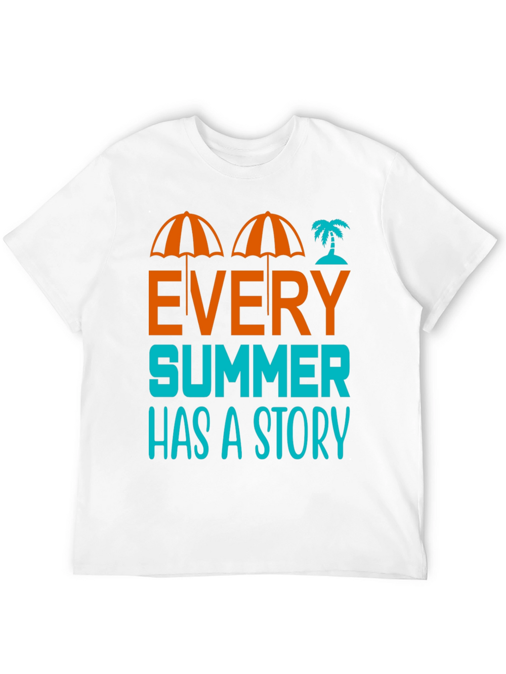 Summer Story Graphic T-Shirt - Beach Vibes