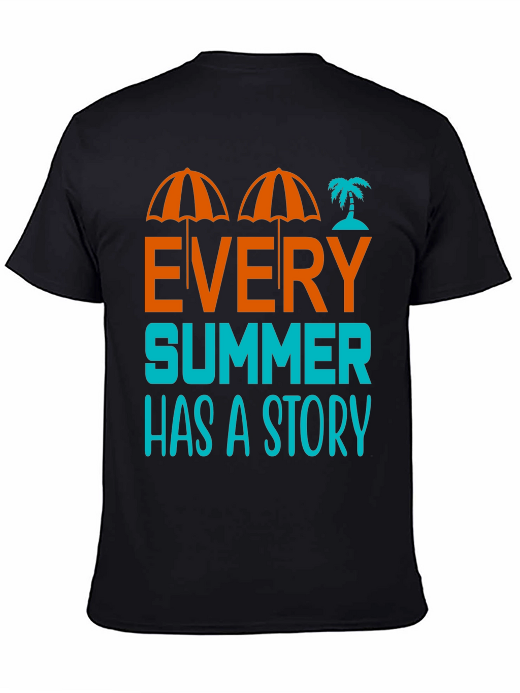 Summer Story Graphic T-Shirt - Beach Vibes