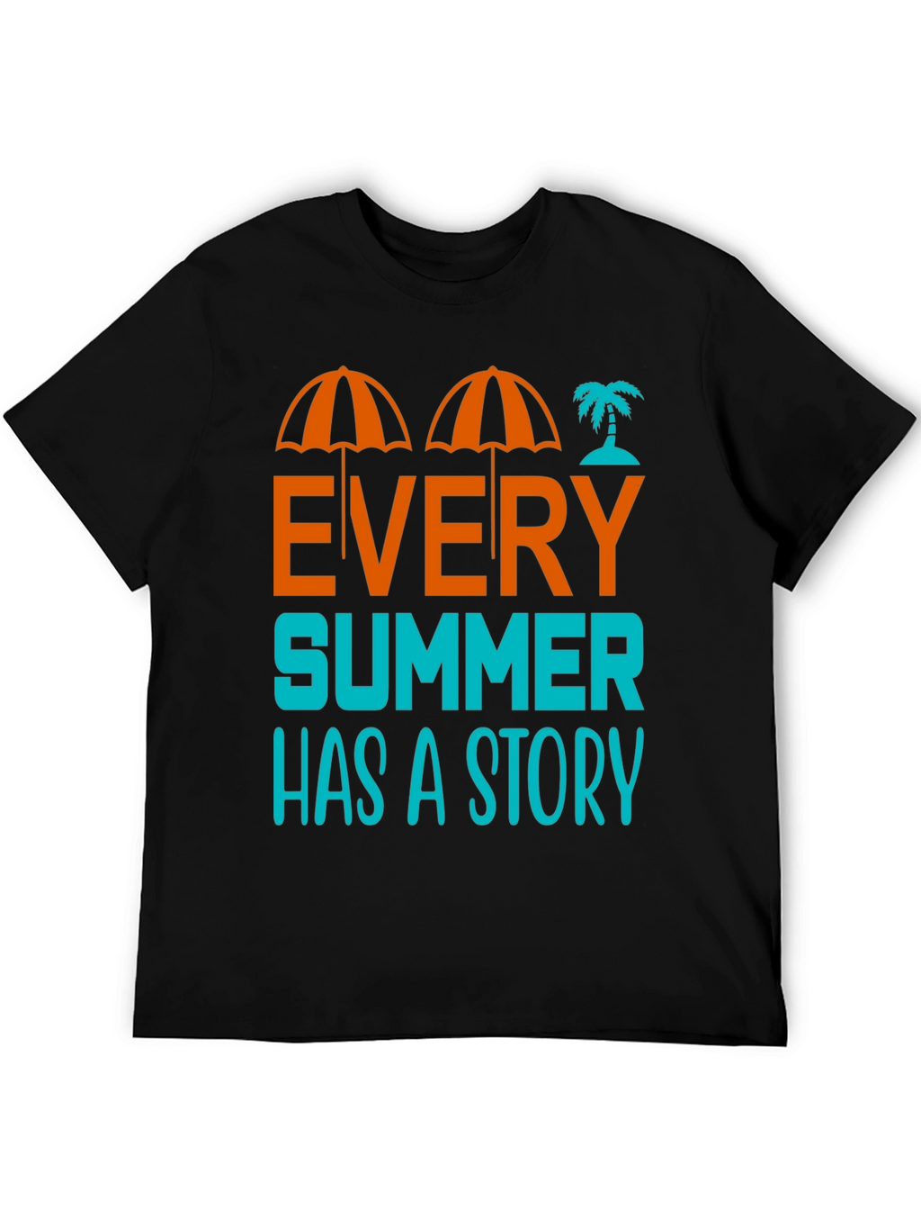 Summer Story Graphic T-Shirt - Beach Vibes