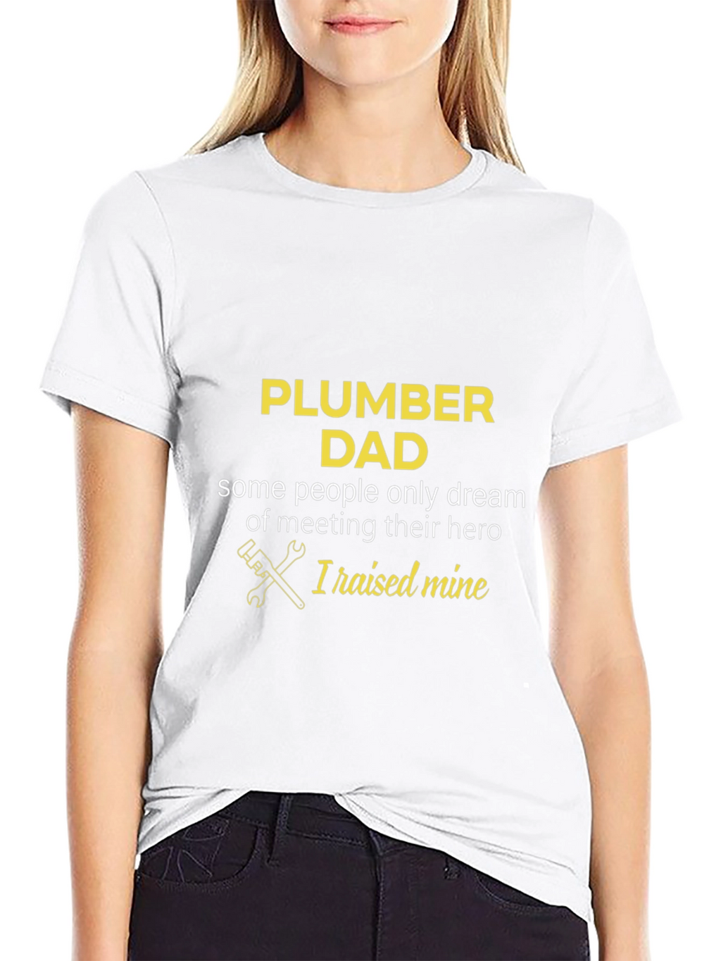 Plumber Dad T-Shirt - Heroic Fathers Day Gift