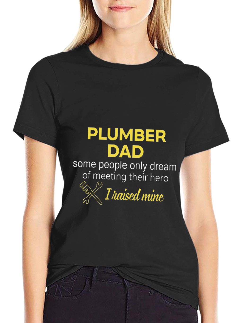 Plumber Dad T-Shirt - Heroic Fathers Day Gift