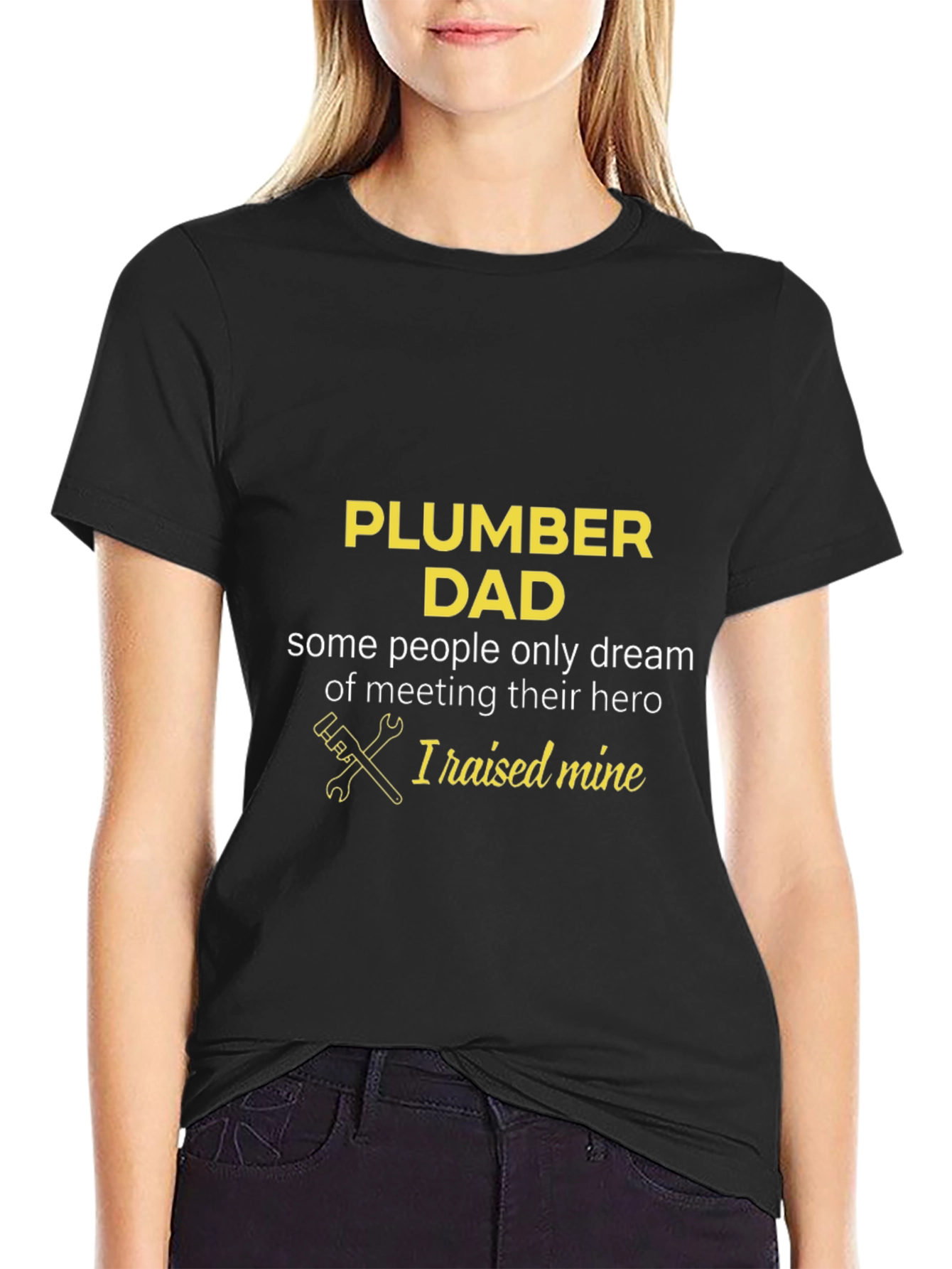 Plumber Dad T-Shirt - Heroic Fathers Day Gift