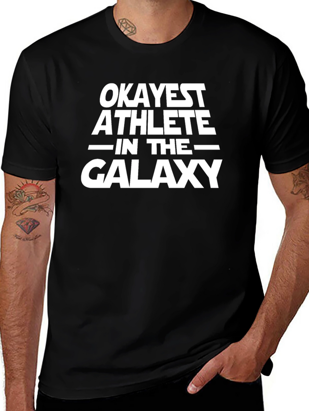 Okayest Athlete in The Galaxy T-Shirt