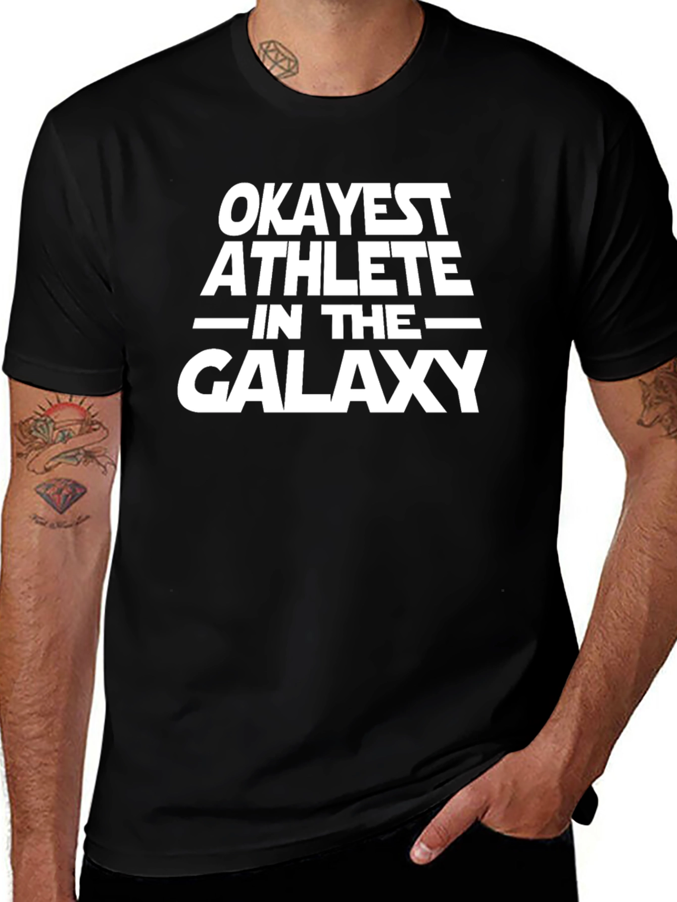 Okayest Athlete in The Galaxy T-Shirt