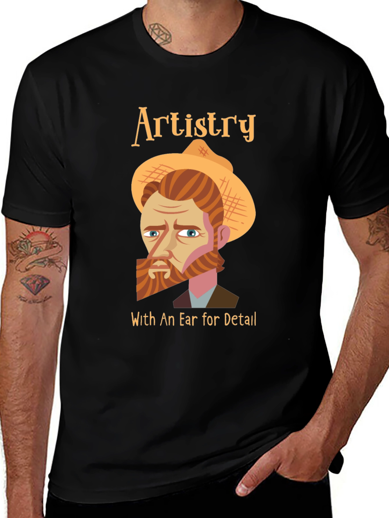 Artistry Van Gogh T-Shirt - Ear for Detail