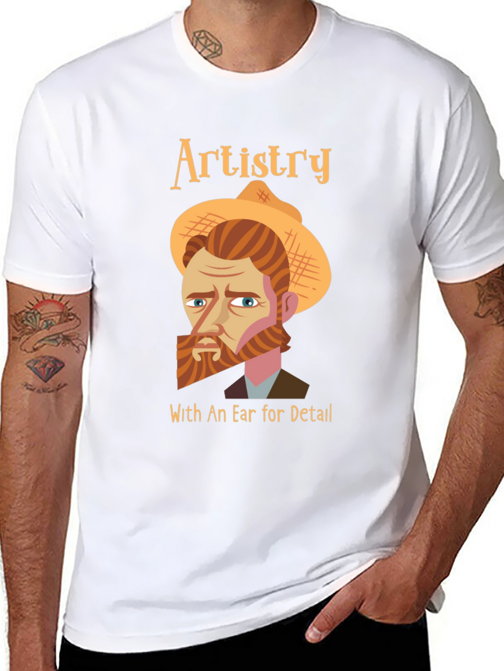 Artistry Van Gogh T-Shirt - Ear for Detail