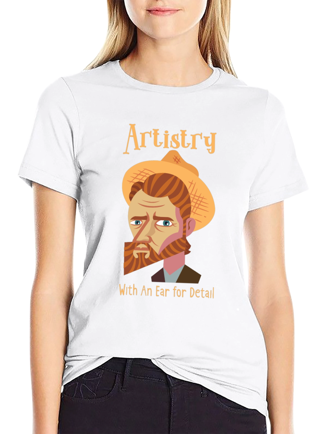 Artistry Van Gogh T-Shirt - Ear for Detail