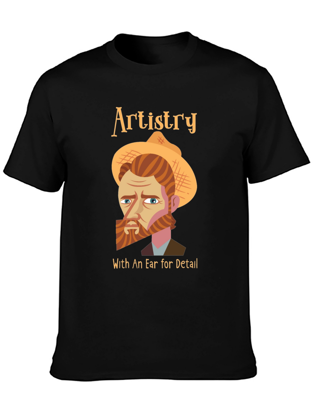 Artistry Van Gogh T-Shirt - Ear for Detail