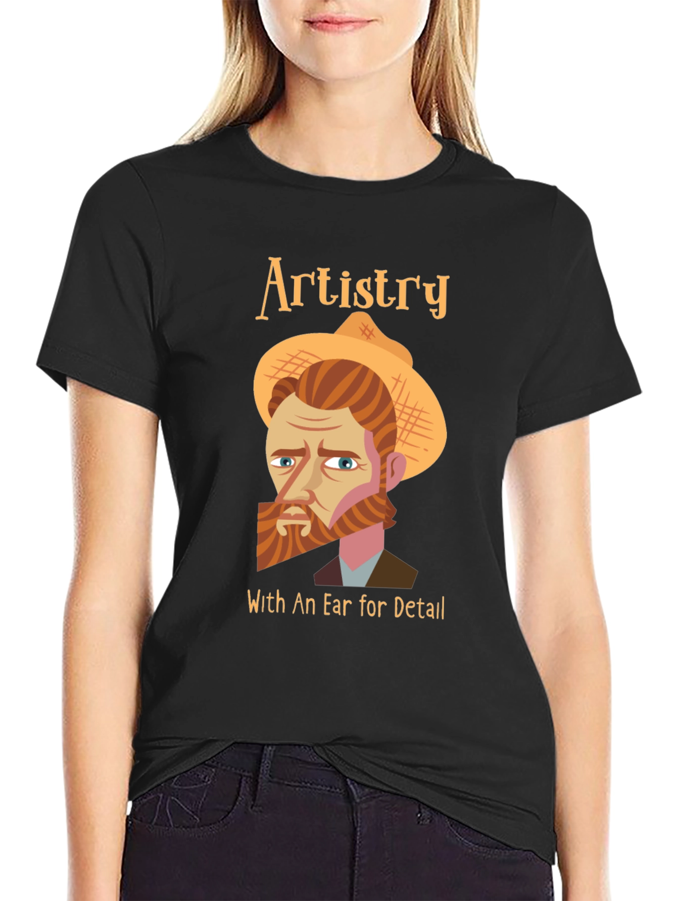 Artistry Van Gogh T-Shirt - Ear for Detail