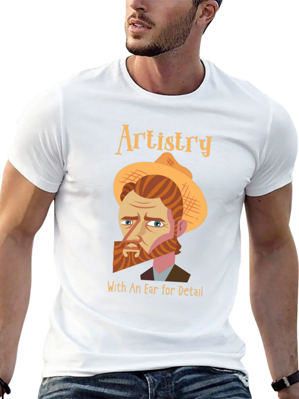 Artistry Van Gogh T-Shirt - Ear for Detail