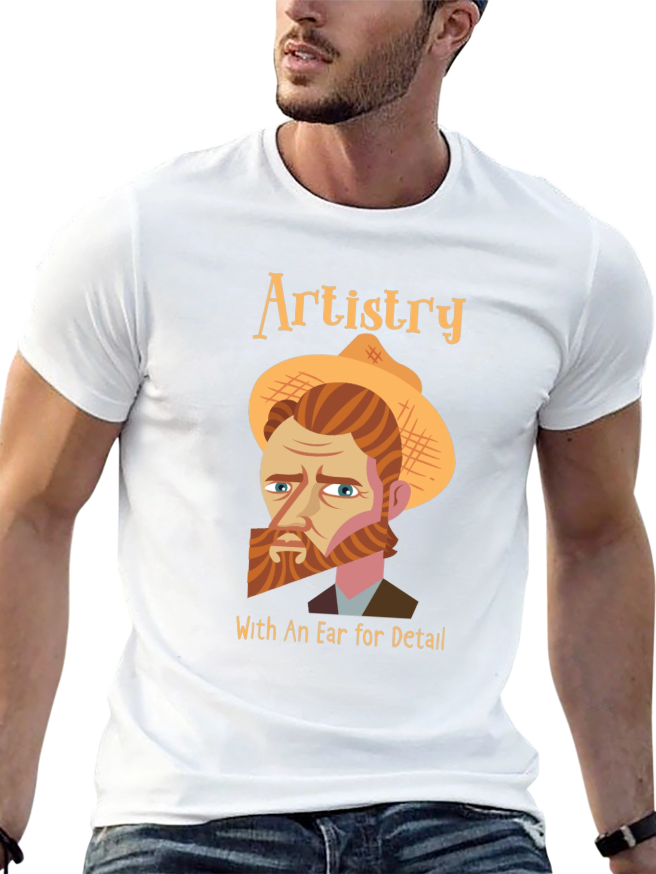 Artistry Van Gogh T-Shirt - Ear for Detail