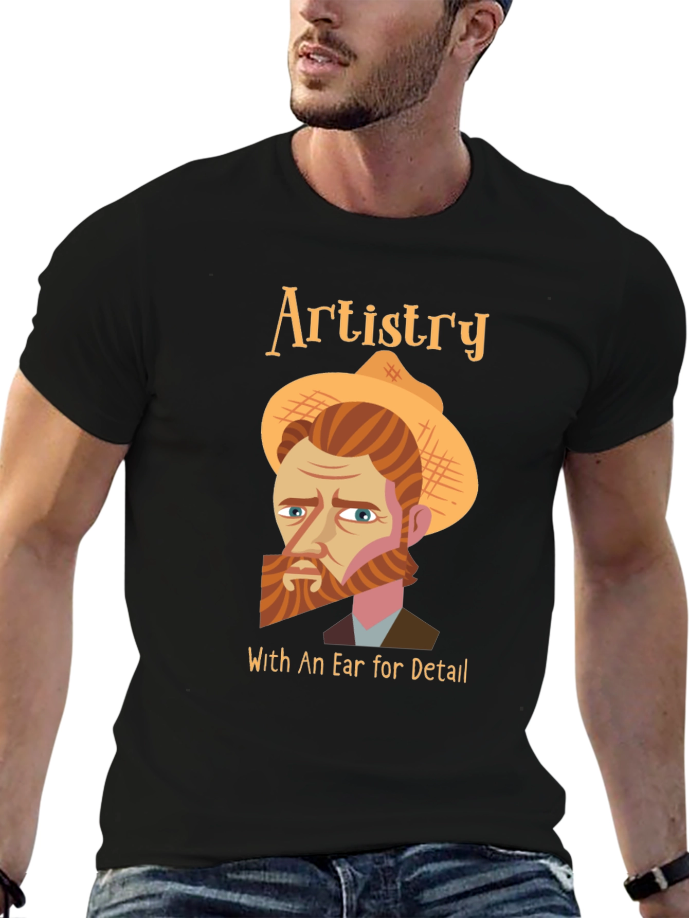 Artistry Van Gogh T-Shirt - Ear for Detail