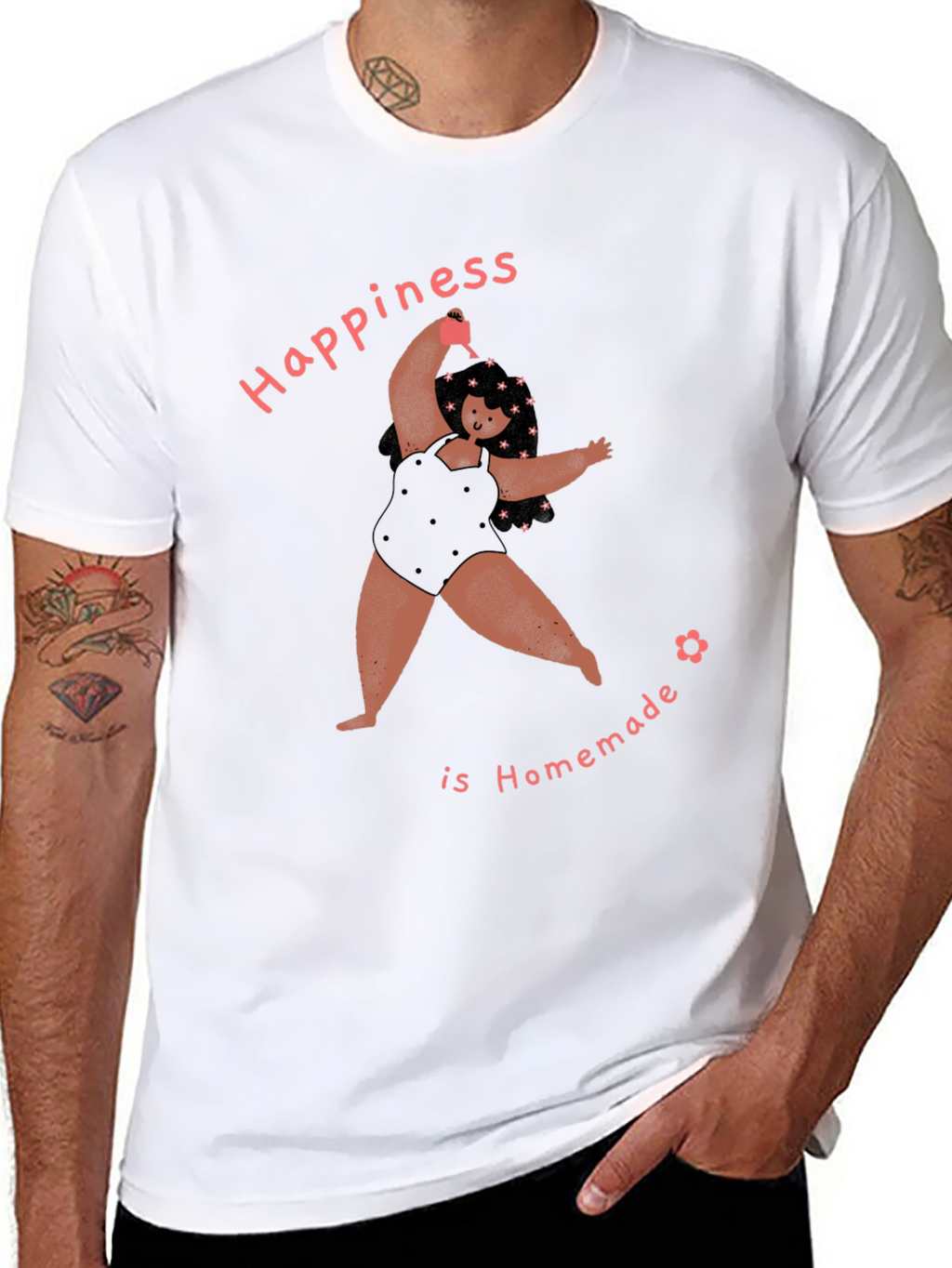 Happiness Homemade Graphic Tee