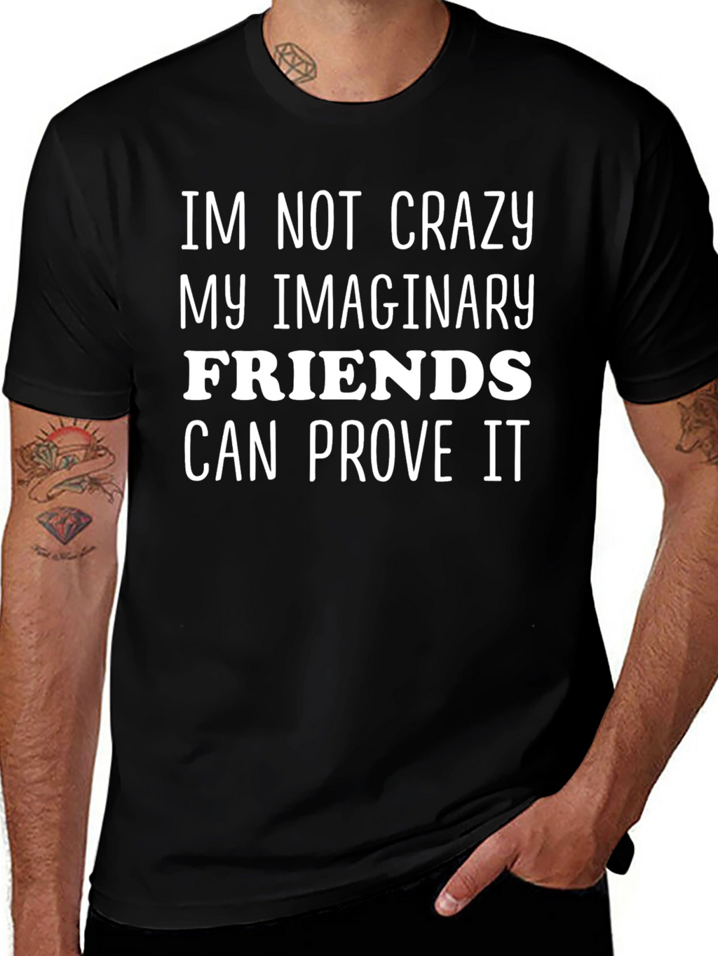 Funny Imaginary Friends Graphic T-Shirt