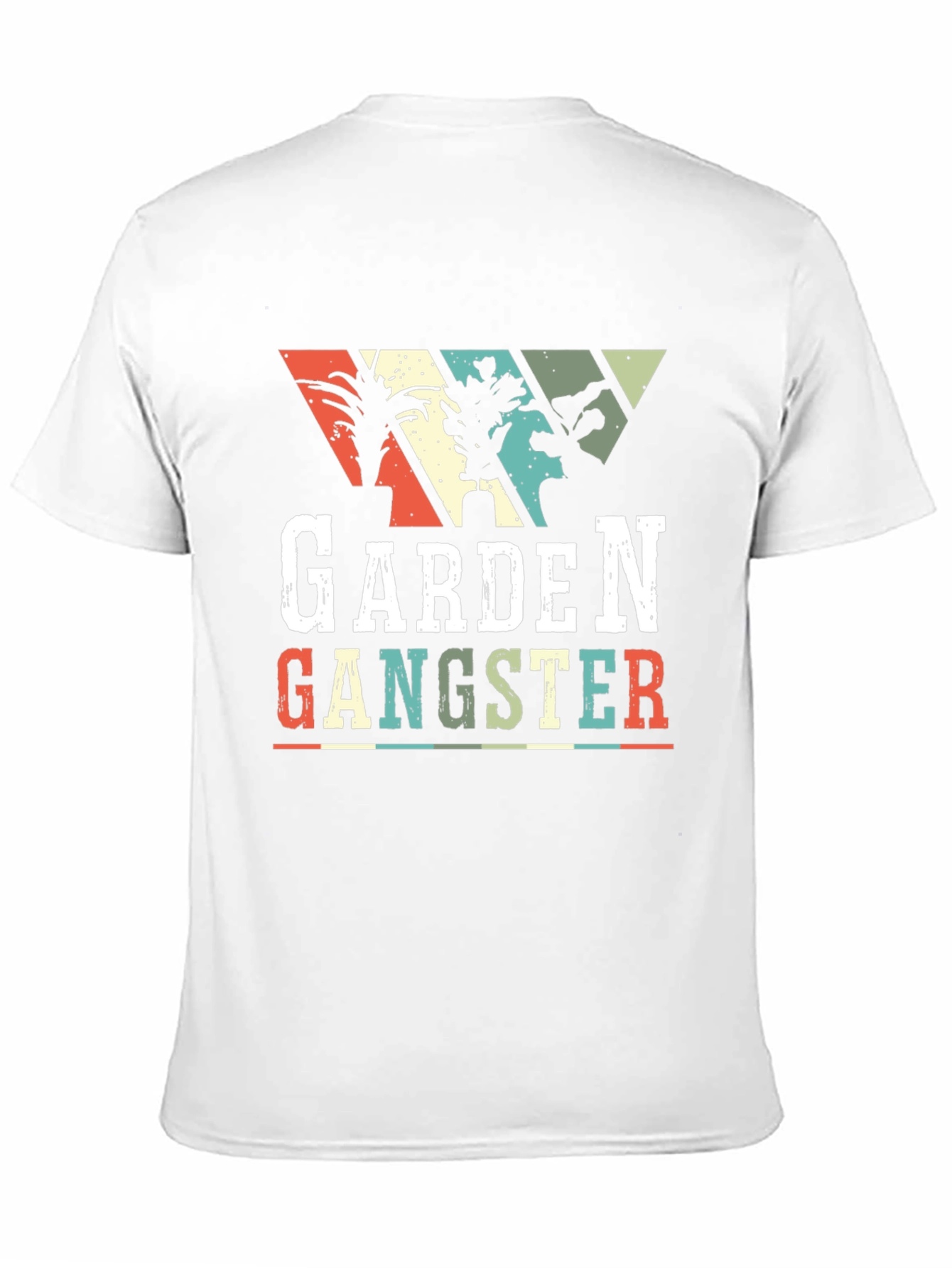 Garden Gangster Graphic T-Shirt - Black