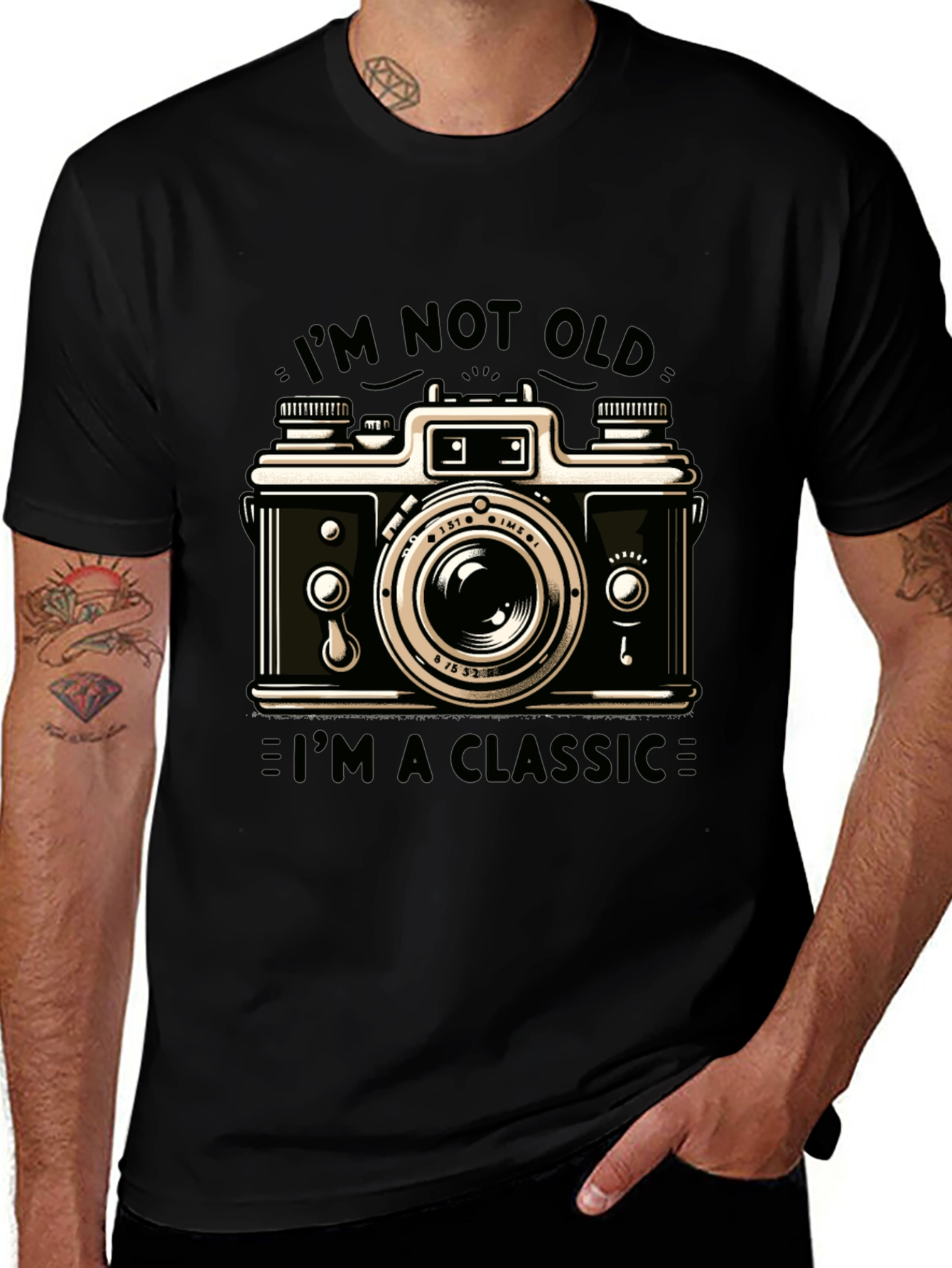 Classic Camera T-Shirt - Im Not Old Im A Classic