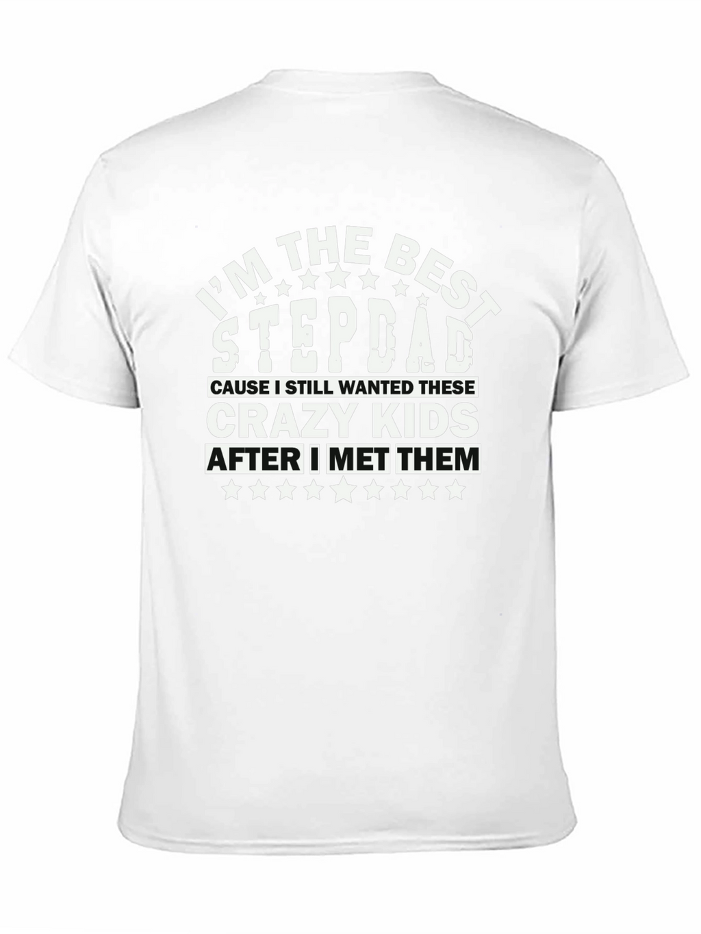 Best Stepdad T-Shirt - Funny Family Tee