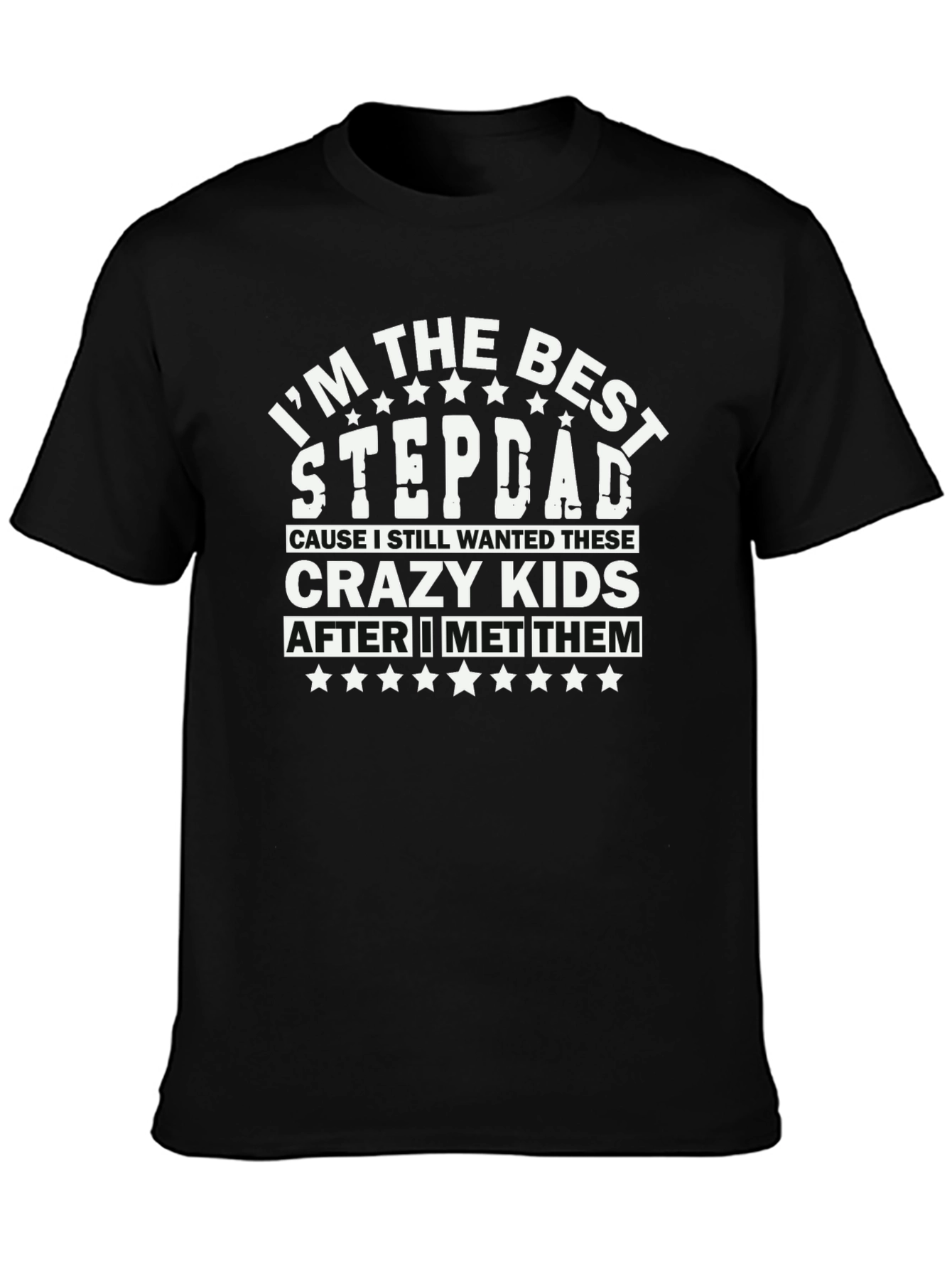 Best Stepdad T-Shirt - Funny Family Tee