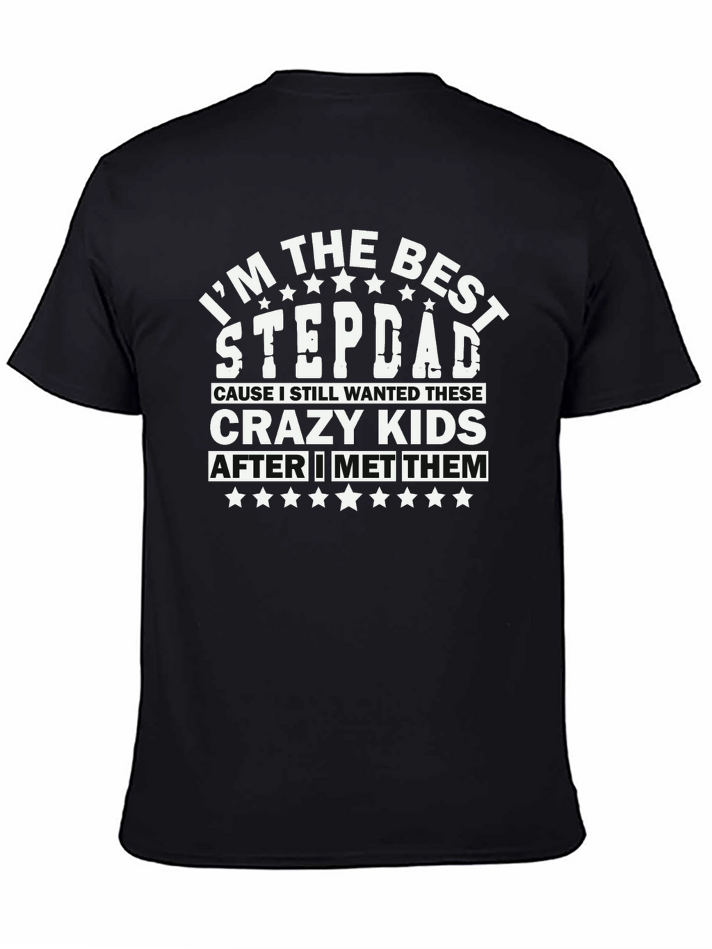 Best Stepdad T-Shirt - Funny Family Tee