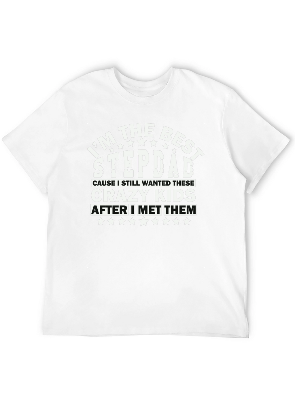 Best Stepdad T-Shirt - Funny Family Tee