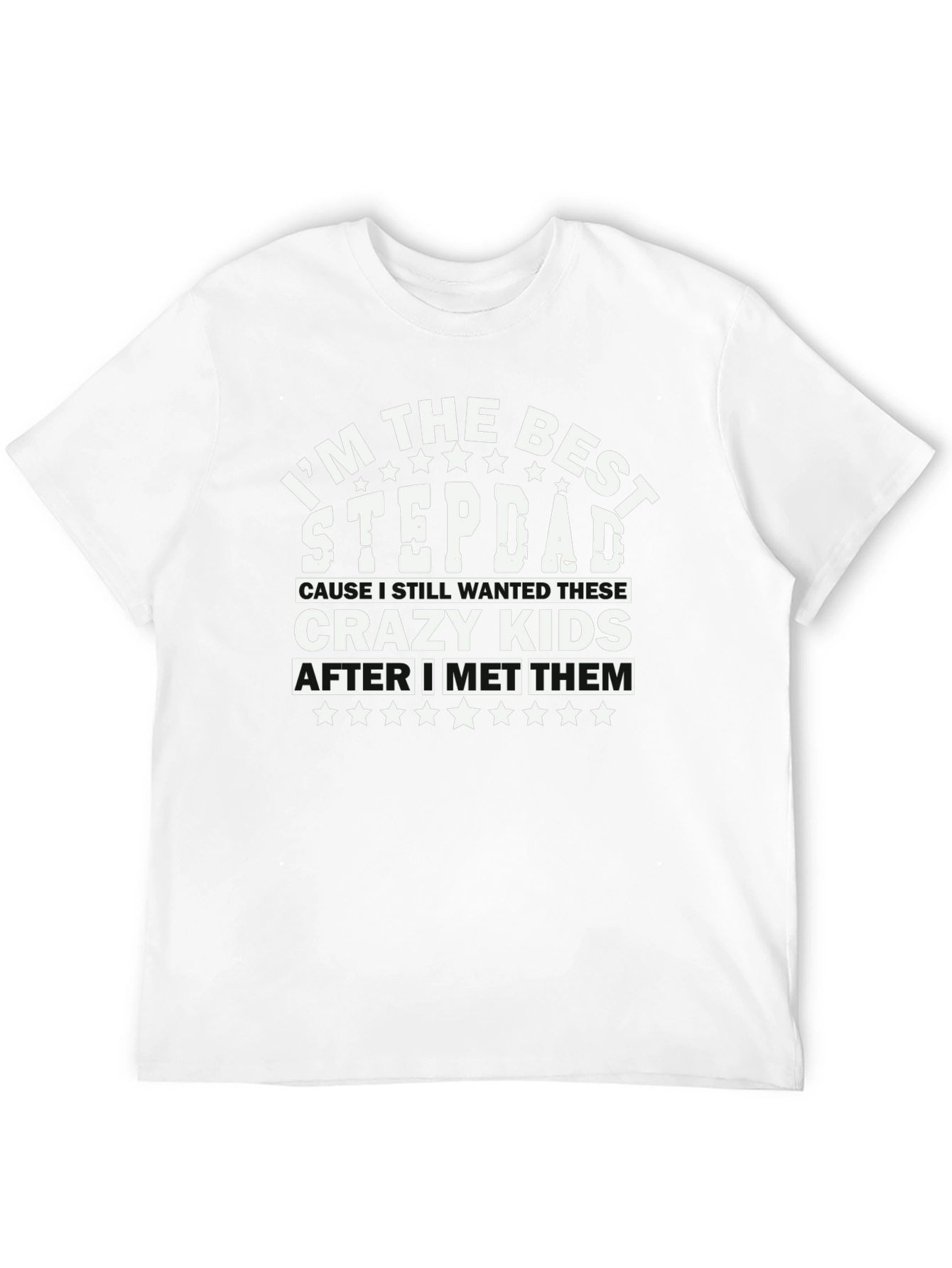 Best Stepdad T-Shirt - Funny Family Tee