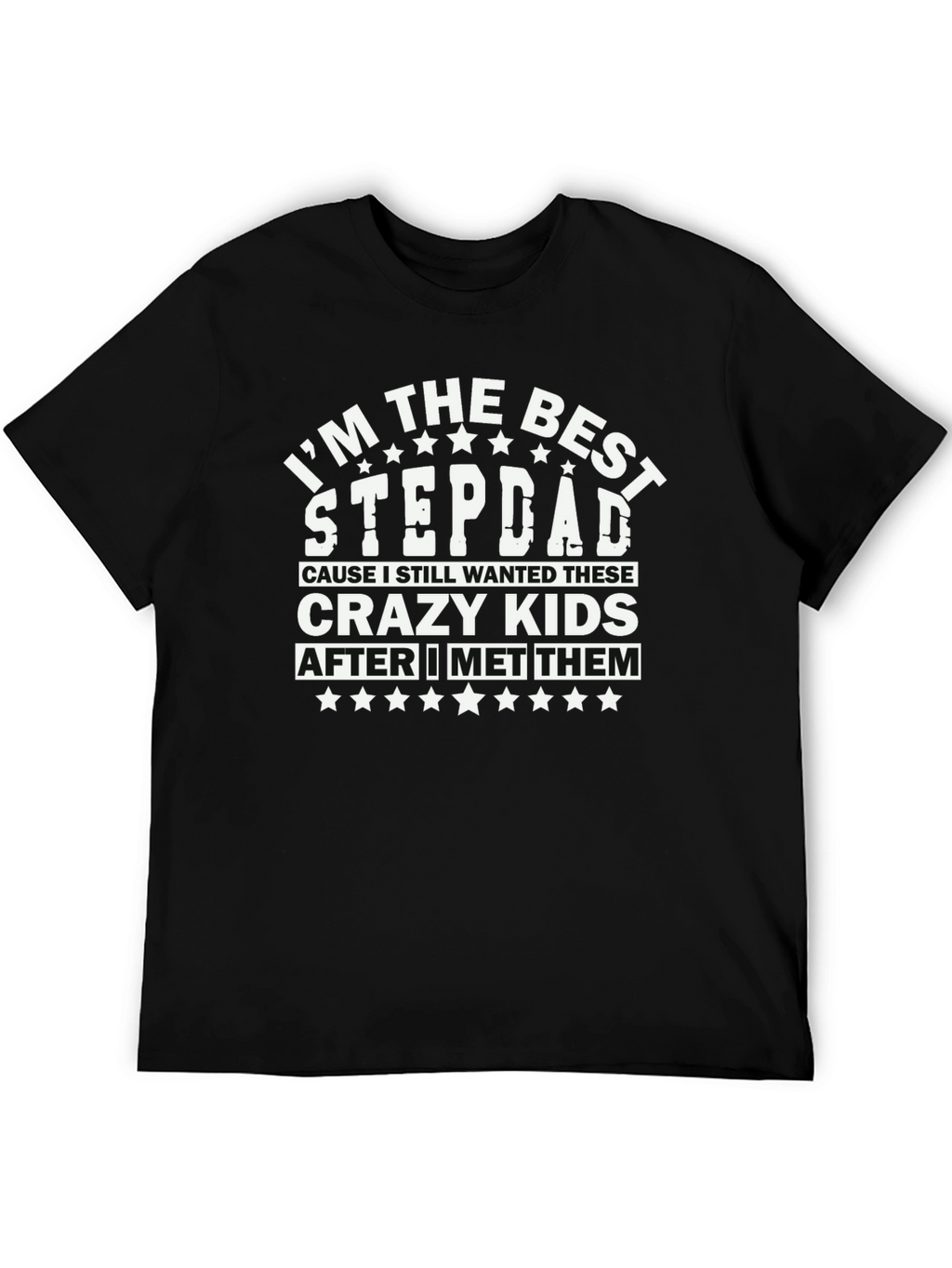 Best Stepdad T-Shirt - Funny Family Tee