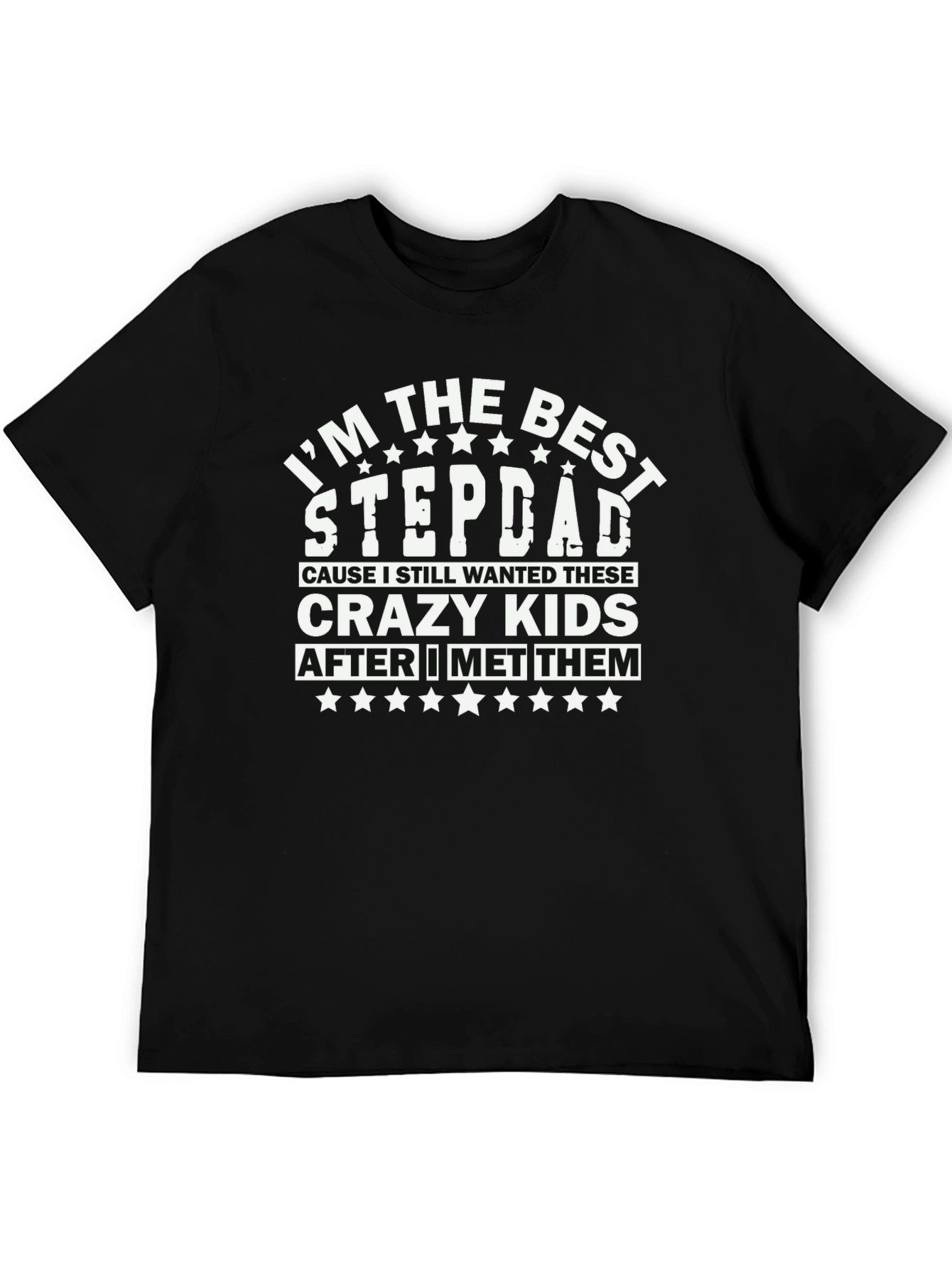 Best Stepdad T-Shirt - Funny Family Tee