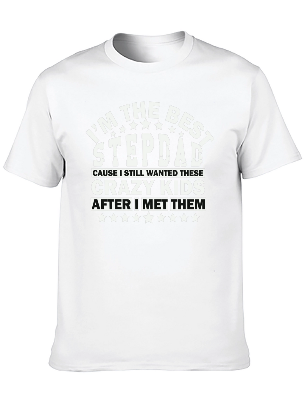 Best Stepdad T-Shirt - Funny Family Tee