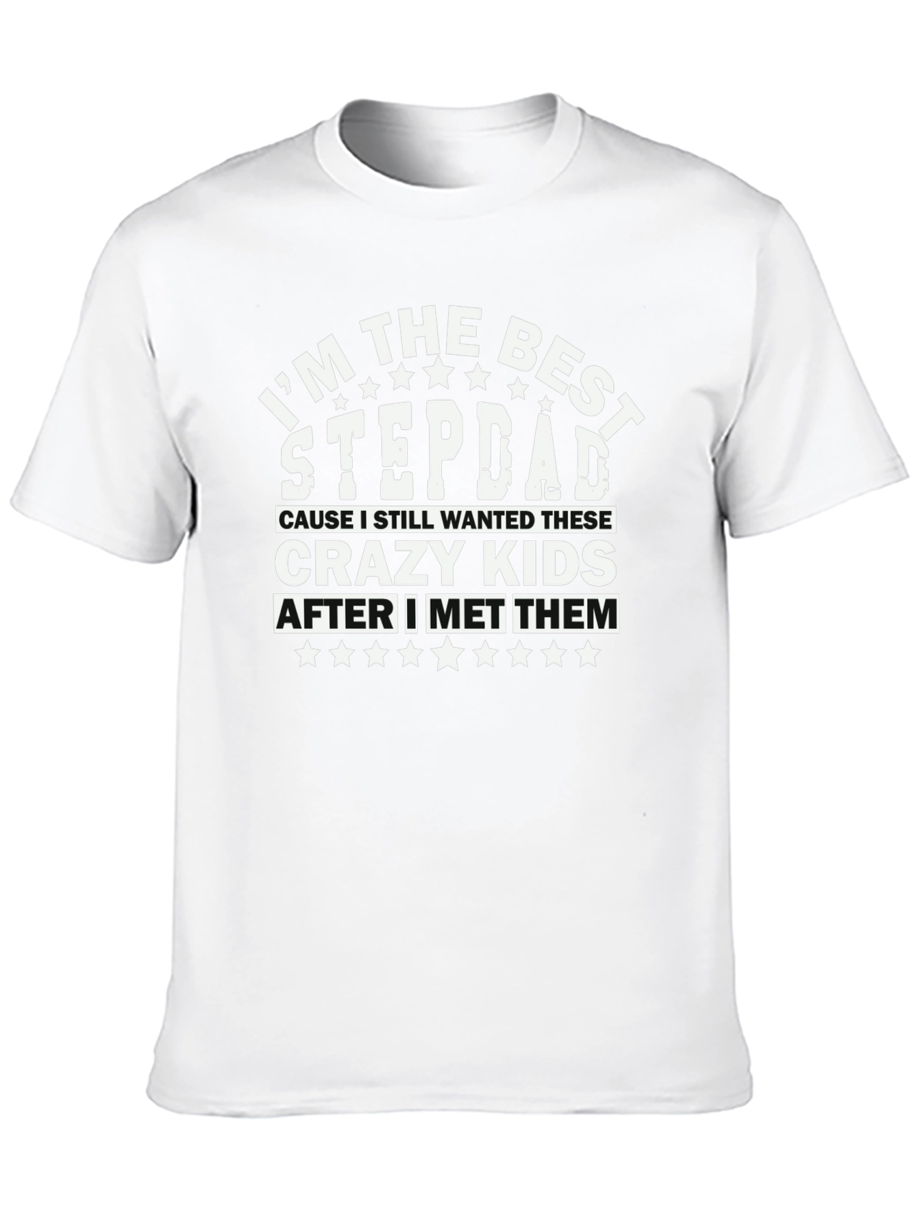 Best Stepdad T-Shirt - Funny Family Tee