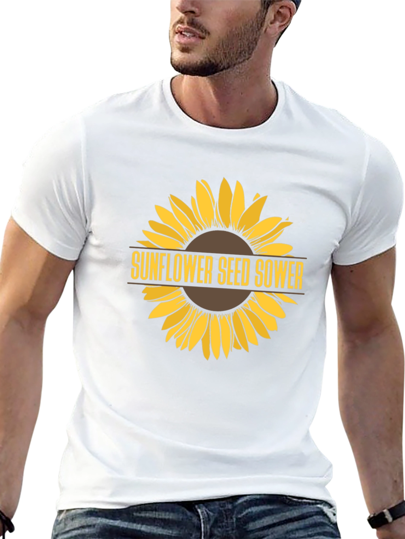 Sunflower Seed Sower Graphic Tee