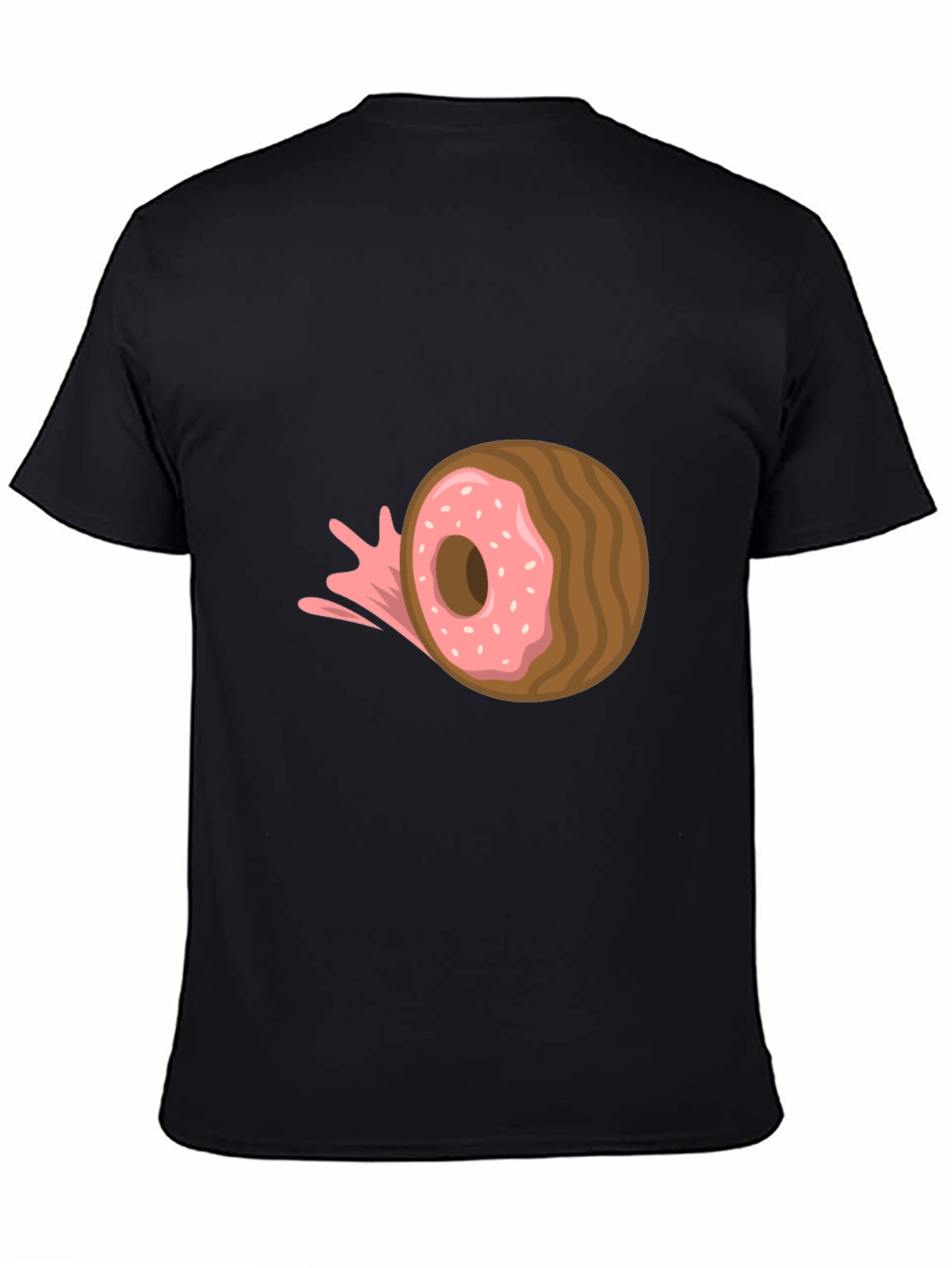 Doughnut Burst Graphic Tee - Casual Comfort