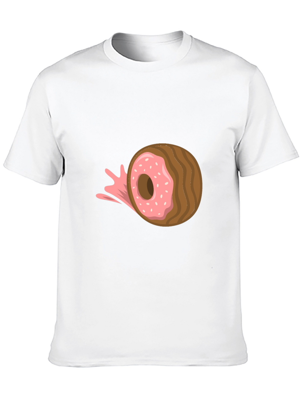 Doughnut Burst Graphic Tee - Casual Comfort