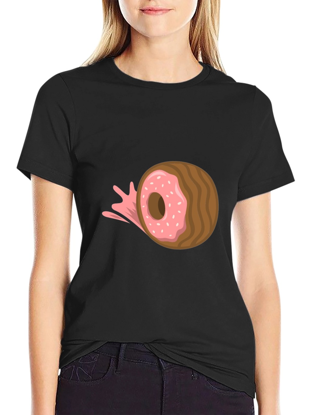 Doughnut Burst Graphic Tee - Casual Comfort