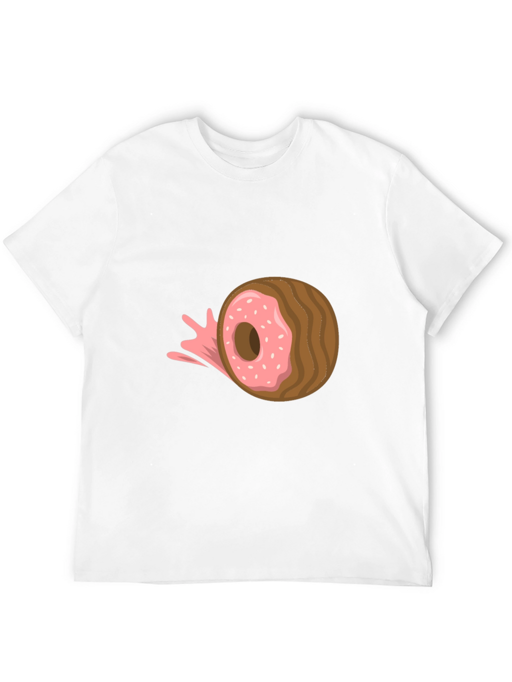 Doughnut Burst Graphic Tee - Casual Comfort
