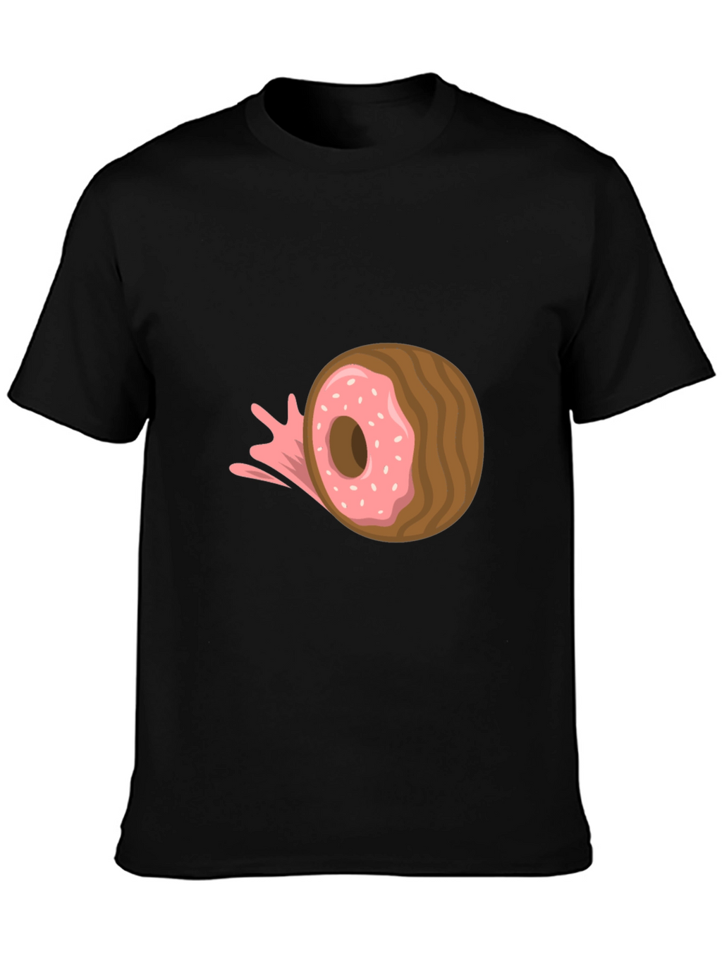 Doughnut Burst Graphic Tee - Casual Comfort