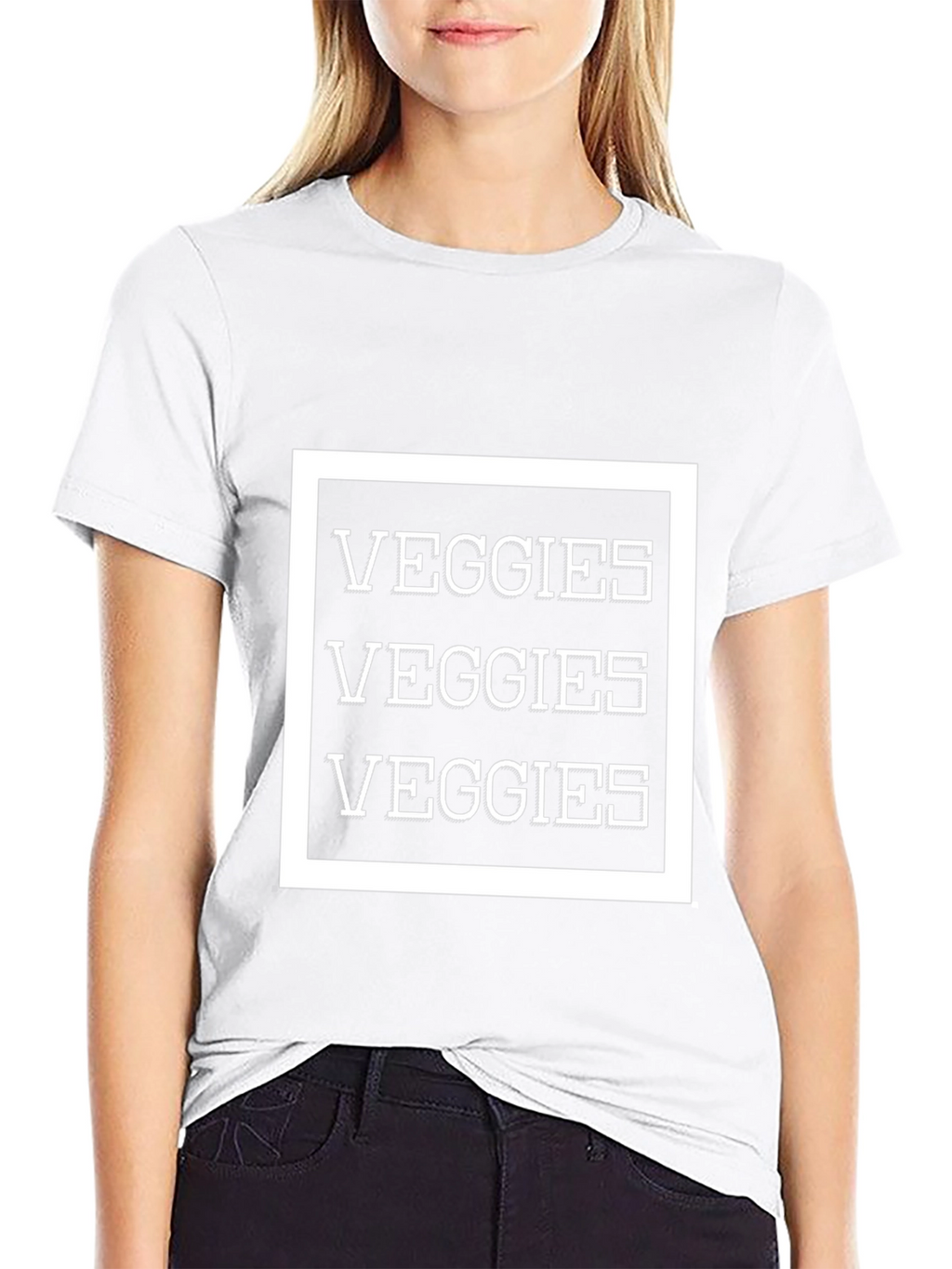 Veggies Graphic Print T-Shirt
