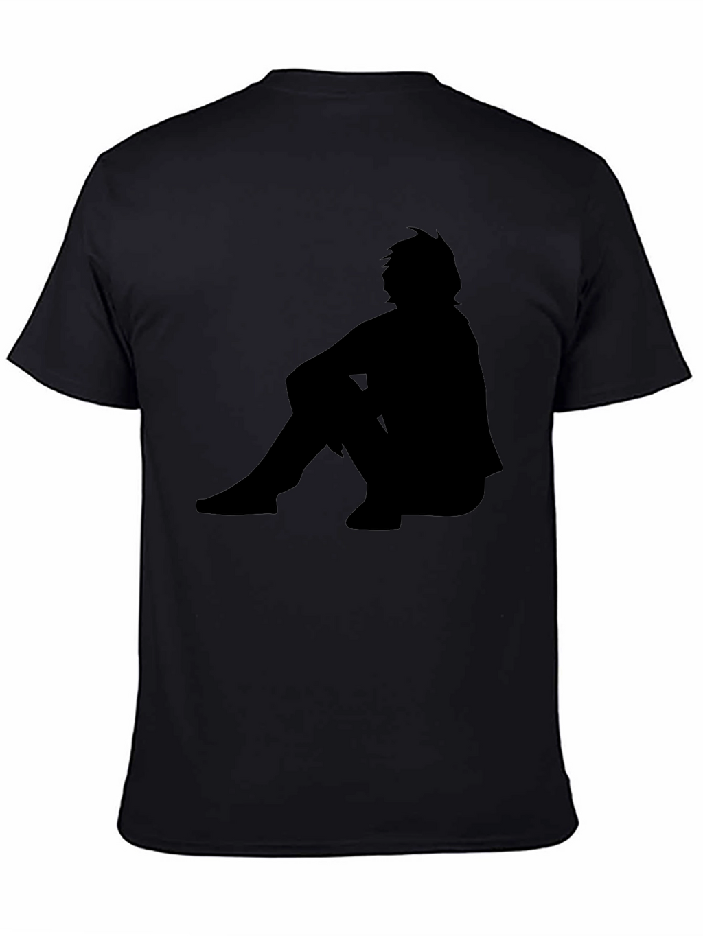 Silhouette Graphic Black T-Shirt