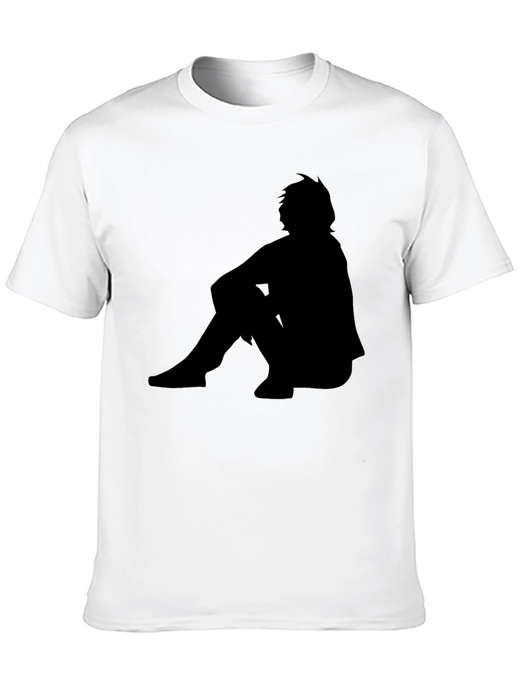 Silhouette Graphic Black T-Shirt