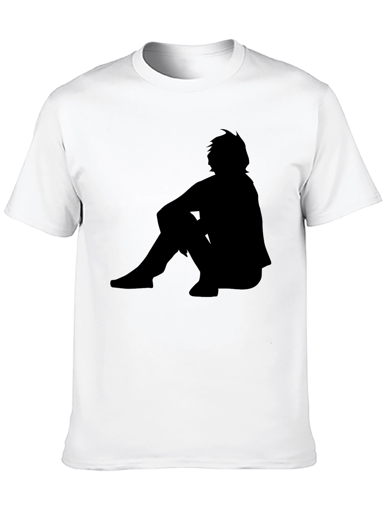 Silhouette Graphic Black T-Shirt