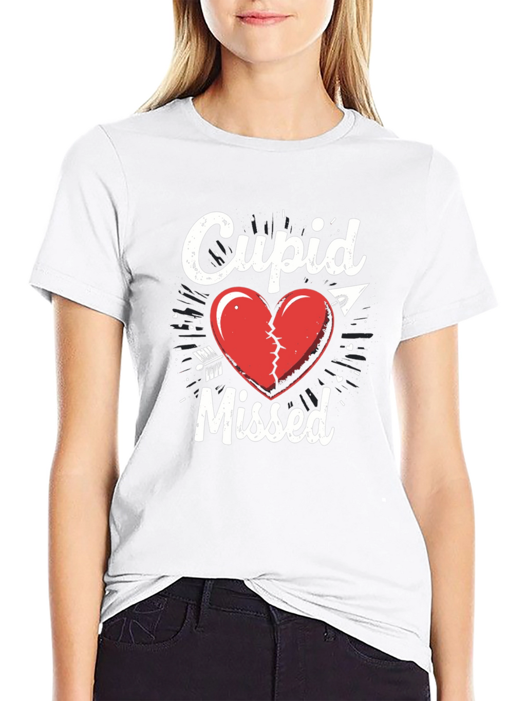 Cupid Missed Graphic Tee