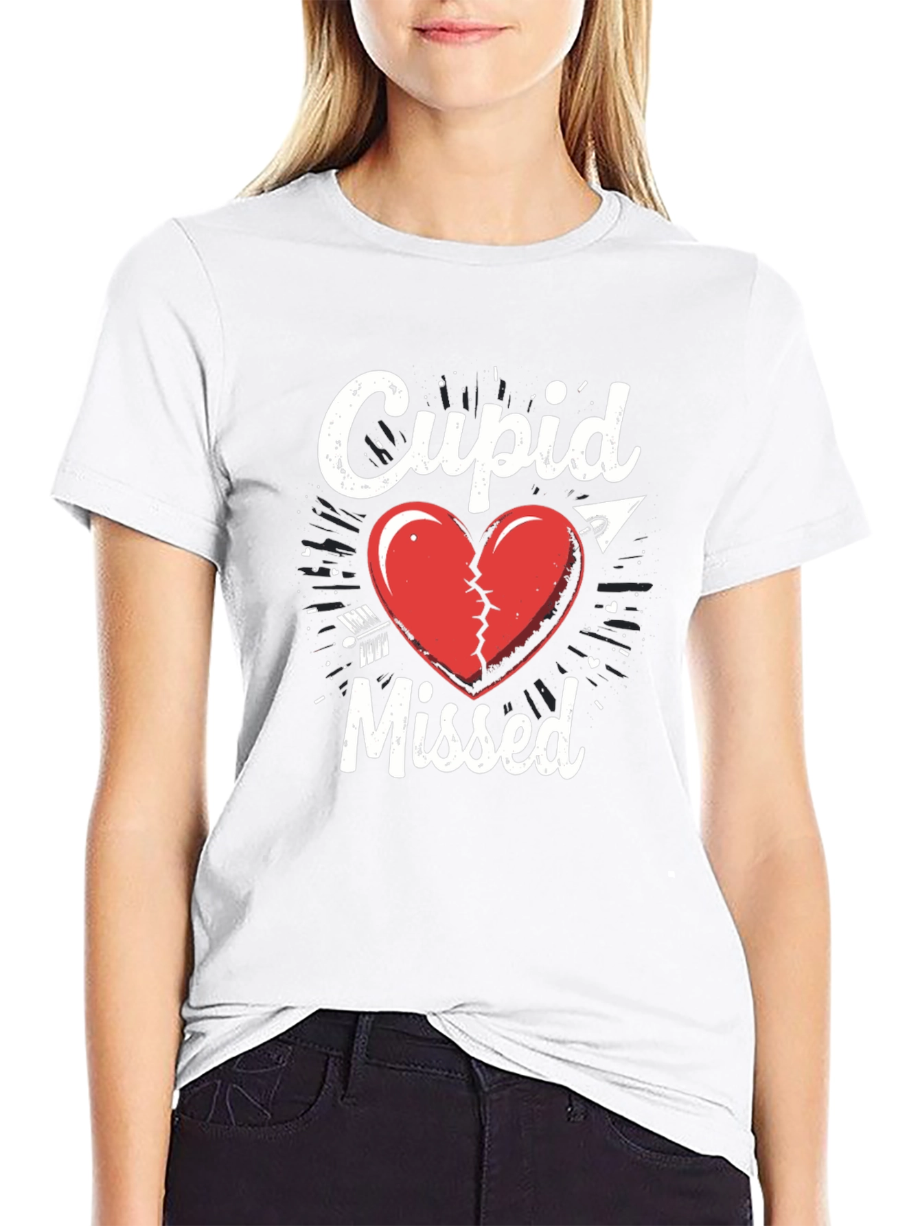 Cupid Missed Graphic Tee