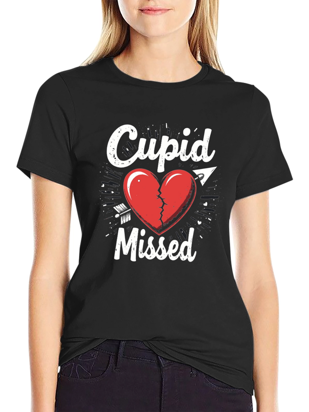Cupid Missed Graphic Tee