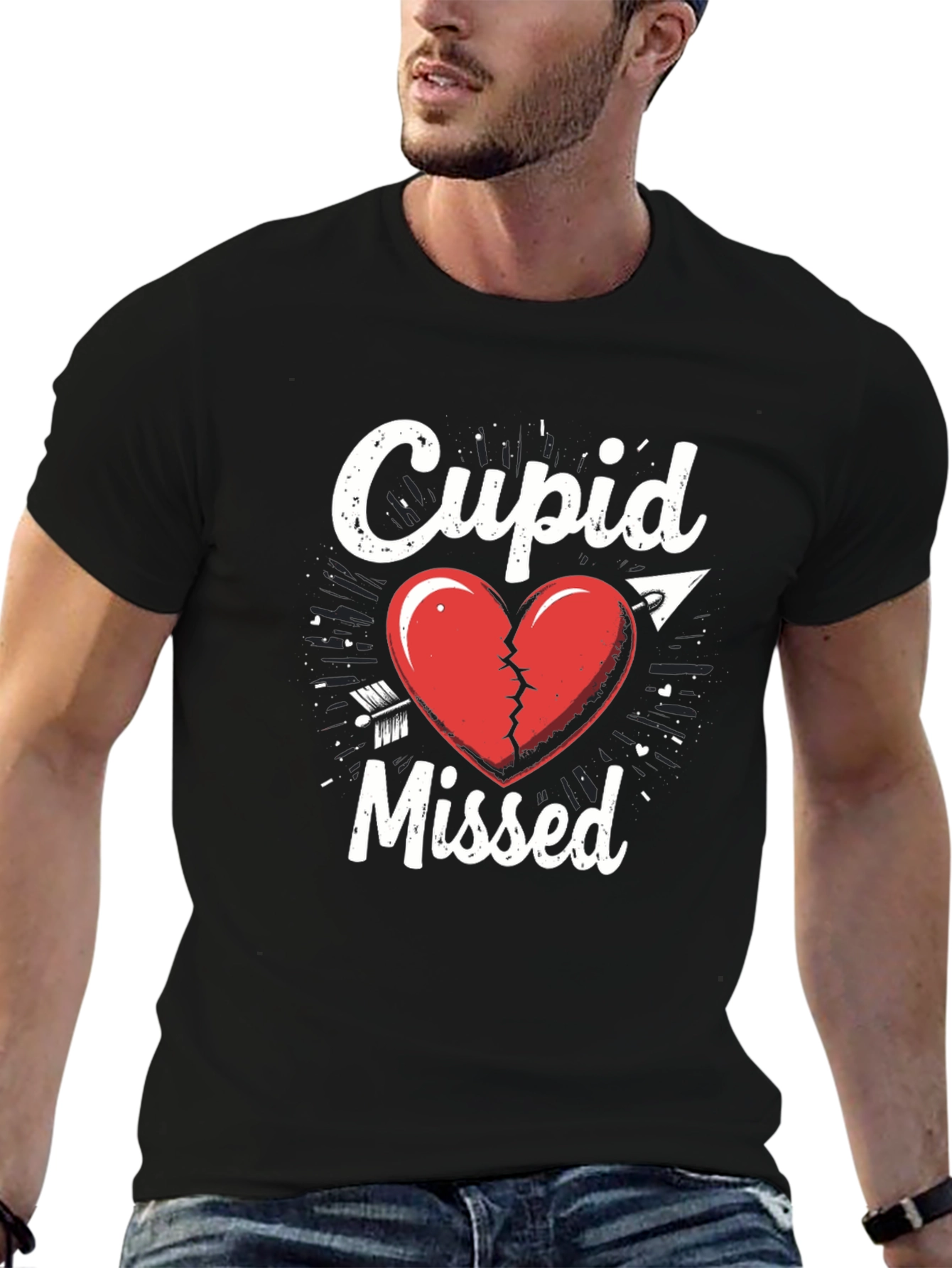 Cupid Missed Graphic Tee