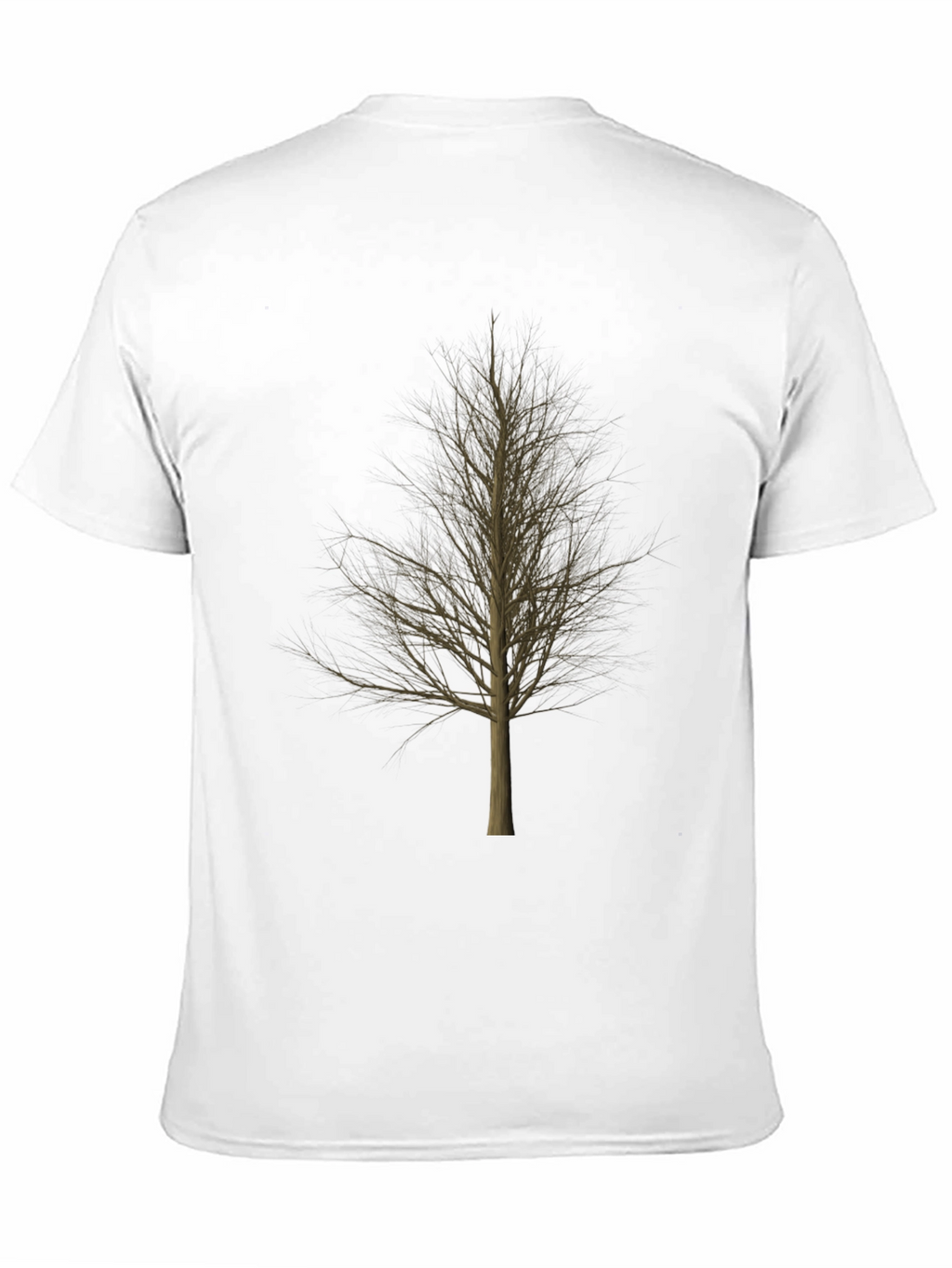 Bare Tree Graphic Black T-Shirt