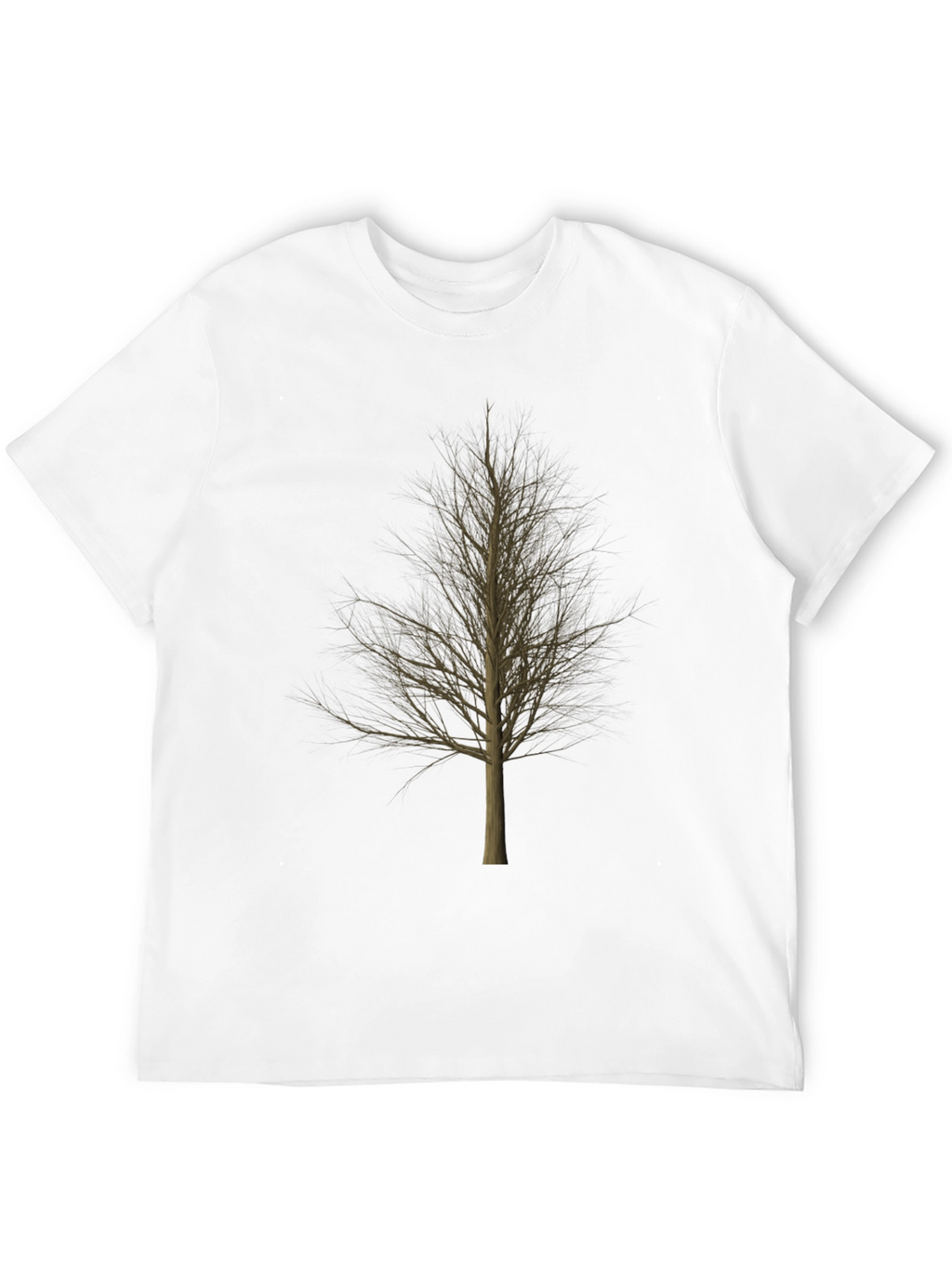 Bare Tree Graphic Black T-Shirt