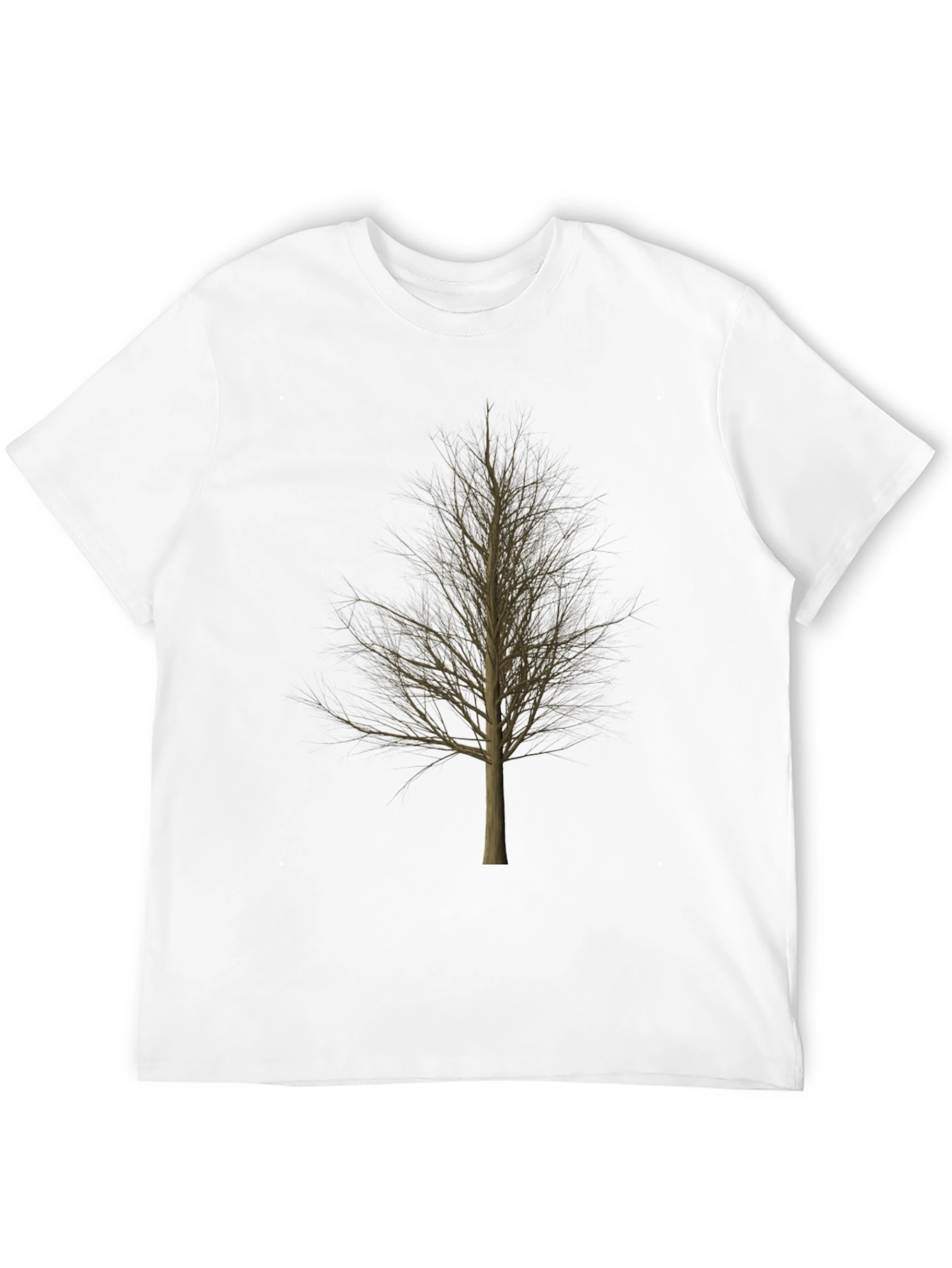 Bare Tree Graphic Black T-Shirt