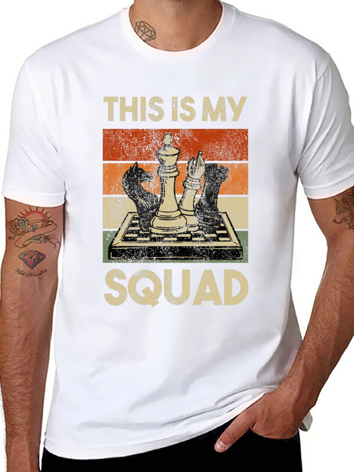 This is My Squad Chess Graphic Tee